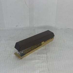 Vintage ACCO Stapler #45 in Brown Made in Taiwan